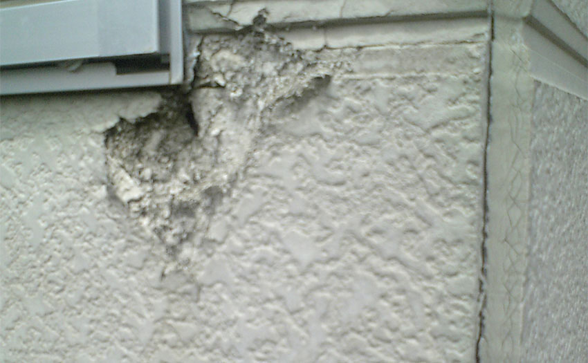 外壁の塗替えサイン（外壁腐食）